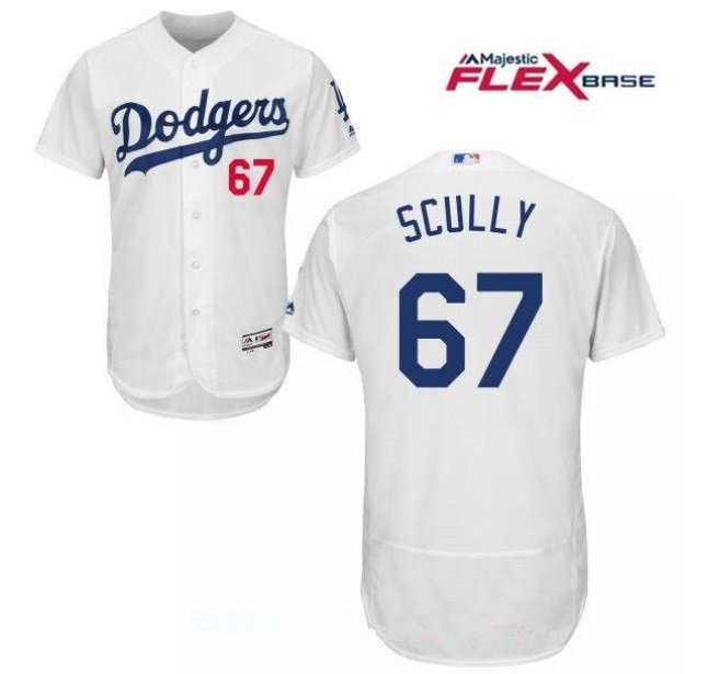 Los Angeles Dodgers #67 Vin Scully White Stitched MLB Flexbase Nike Jersey,We sell and wholesale Los Angeles Dodgers #67 Vin Scully White Stitched MLB Flexbase Nike Jersey on line form chian!